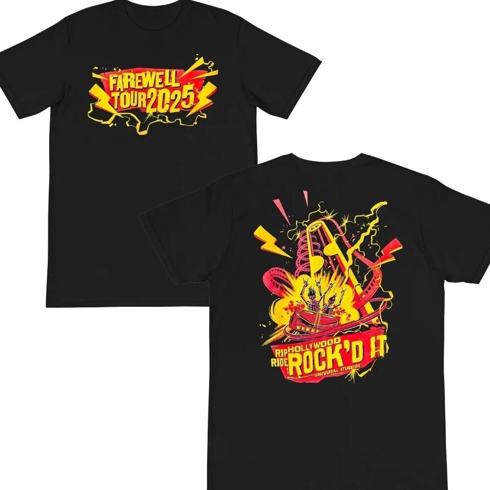 Hollywood Rip Ride Rockit Farewell Tour Universal Studios Theme Park Music Fan